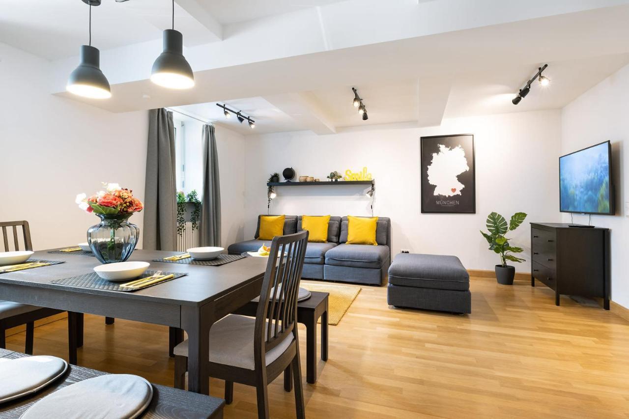Marienplatz Apartment 2 Bedrooms Living Room Kitchen Múnich Exterior foto